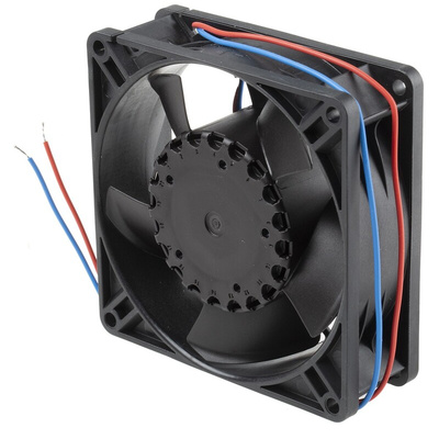 ebm-papst 3300 N - S-Panther Series Axial Fan, 12 V dc, DC Operation, 80m³/h, 1.8W, IP68, 92 x 92 x 32mm