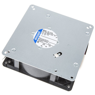 ebm-papst RG 90 N Series Centrifugal Fan, 24 V dc, 55m³/h, DC Operation, 135 x 135 x 38mm