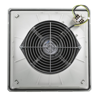 Pfannenberg PF 43.000 Series Filter Fan, 230 V ac, AC Operation, 233m³/h Filtered, 380.8m³/h Unimpeded, IP55, 252 x