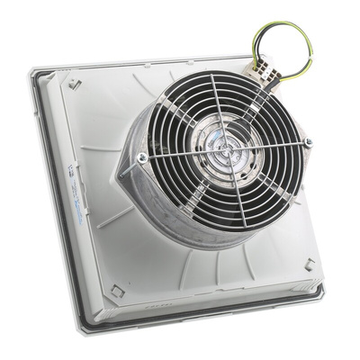 Pfannenberg PF 43.000 Series Filter Fan, 230 V ac, AC Operation, 233m³/h Filtered, 380.8m³/h Unimpeded, IP55, 252 x