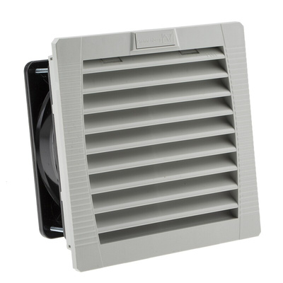 Pfannenberg PF 22.000 Series Filter Fan, 230 V ac, AC Operation, 61m³/h Filtered, 178.5m³/h Unimpeded, IP54, 145 x 145mm