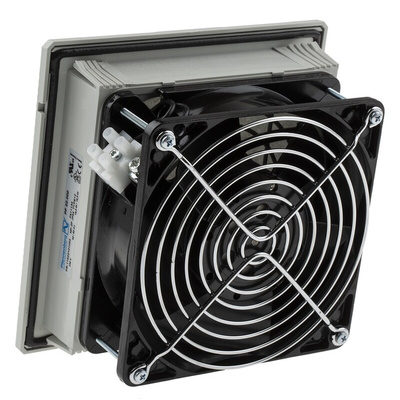 Pfannenberg PF 22.000 Series Filter Fan, 230 V ac, AC Operation, 61m³/h Filtered, 178.5m³/h Unimpeded, IP54, 145 x 145mm