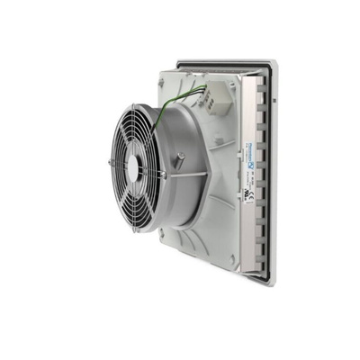 Pfannenberg PF 43.000 EMC Series Filter Fan, 230 V ac, AC Operation, 256m³/h Filtered, 380.8m³/h Unimpeded, IP54, 252 x