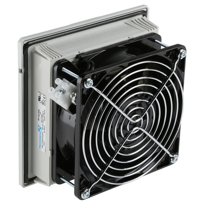 Pfannenberg PF 22.000 Series Filter Fan, 230 V ac, AC Operation, 56m³/h Filtered, 178.5m³/h Unimpeded, IP55, 145 x 145mm