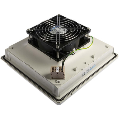 Pfannenberg PF 42.500 Series Filter Fan, 230 V ac, AC Operation, 156m³/h Filtered, 205.7m³/h Unimpeded, IP54, 252 x