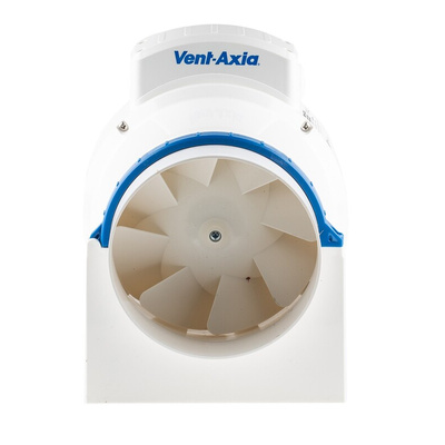 Vent-Axia ACM150 ACM In Line Extractor Fan, 522m³/h, 35dB(A), Duct Size 150mm