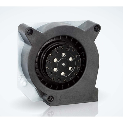 ebm-papst RL 90 N Series Centrifugal Fan, 230 V ac, 40m³/h, AC Operation, 120.6 x 120.6 x 37mm