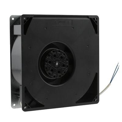 ebm-papst RG 160 N Series Centrifugal Fan, 230 V ac, 202m³/h, AC Operation, 220 x 220 x 56mm