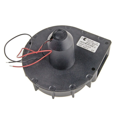 Micronel U97EM Series Centrifugal Fan, 12 V dc, 9.5L/s, DC Operation, 98 x 136 x 105mm