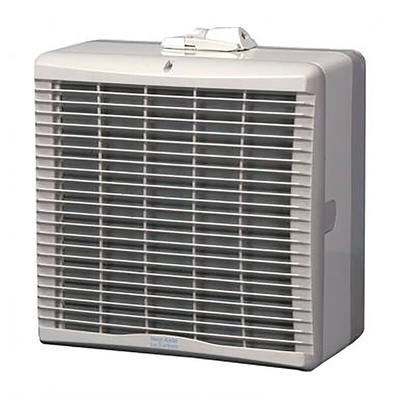Vent-Axia Lo-Carbon TX12WW T-Series Rectangular Ceiling Mounted, Wall Mounted Wall Fan, Intake, 1295 (Medium) m³/h,