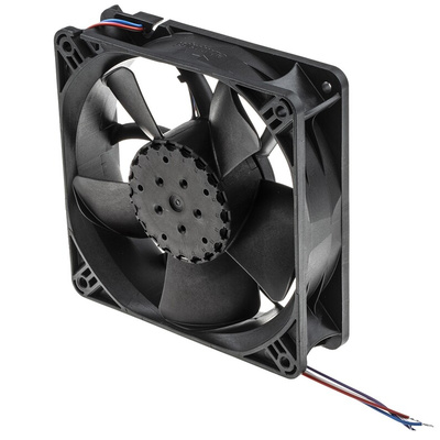 ebm-papst 4300 N - S-Panther Series Axial Fan, 12 V dc, DC Operation, 285m³/h, 10W, 119 x 119 x 32mm
