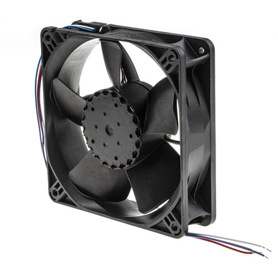 ebm-papst 4300 N - S-Panther Series Axial Fan, 24 V dc, DC Operation, 187m³/h, 4W, 119 x 119 x 32mm