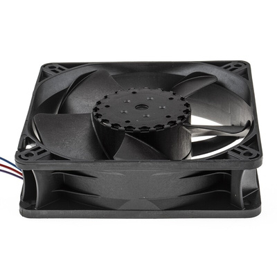 ebm-papst 4300 N - S-Panther Series Axial Fan, 24 V dc, DC Operation, 187m³/h, 4W, 119 x 119 x 32mm