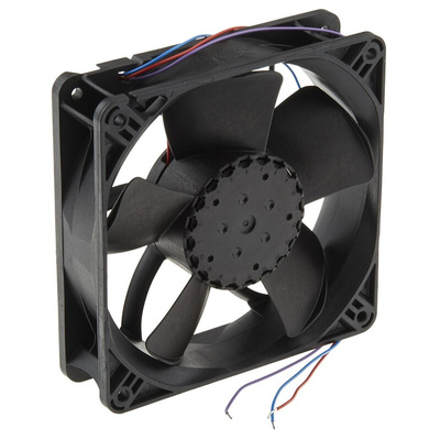 ebm-papst 4300 N - S-Panther Series Axial Fan, 24 V dc, DC Operation, 190m³/h, 4W, 119 x 119 x 32mm