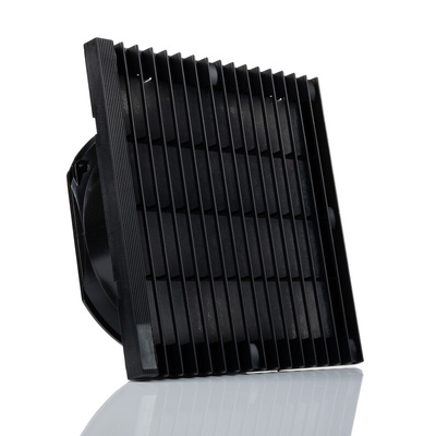RS PRO Filter Fan, 230 V ac, AC Operation, 399.3m³/h Filtered, 399.3m³/h Unimpeded, IP54, 204 x 204 x 13.5mm