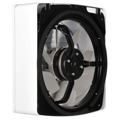 Xpelair 90057AW GX9 Window Mounted Extractor Fan, Intake, 670m³/h, Duct Size 225mm