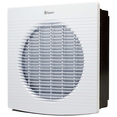Xpelair 89996AW WX9 Wall Mounted Extractor Fan, Intake, 547m³/h, 50dB(A), Duct Size 225mm