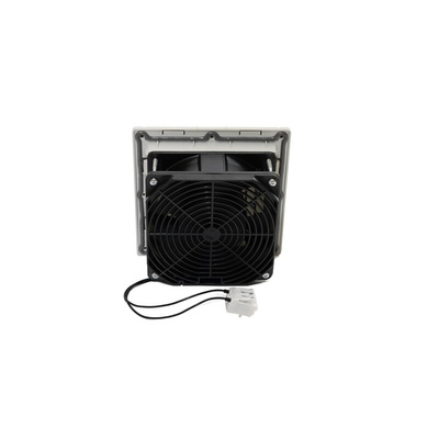 RS PRO Filter Fan, 115 V, ac Operation, 138m³/h Filtered, 162m³/h Unimpeded, IP54, 149x149mm