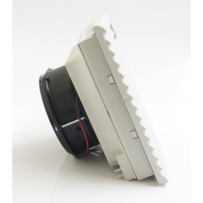RS PRO Filter Fan, 24 V, dc Operation, 375m³/h Filtered, 375m³/h Unimpeded, IP54, 255x255mm
