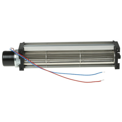 ebm-papst QG 030 Series Tangential Centrifugal Fan, 12 V dc, 100m³/h, DC Operation, 47.5 x 258 x 50mm