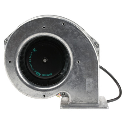 ebm-papst G1G108 Series Centrifugal Fan, 24 V dc, 225m³/h, DC Operation, 183 x 159 x 115mm