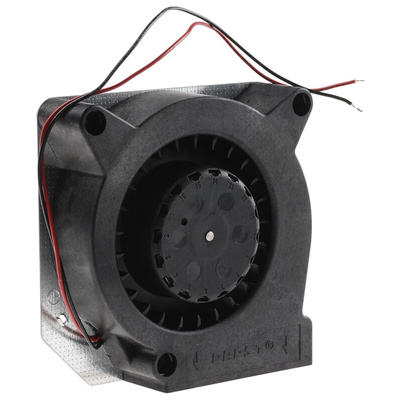 ebm-papst RL 90 N Series Centrifugal Fan, 12 V dc, 40m³/h, DC Operation, 120.6 x 120.6 x 37.3mm