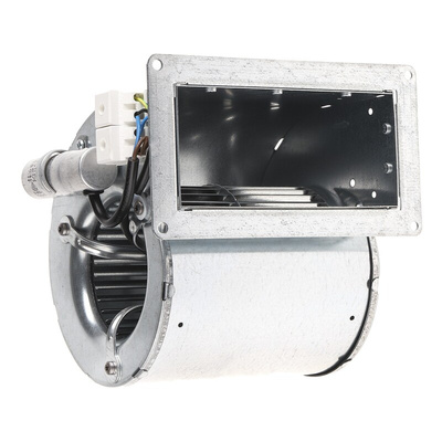 ebm-papst D2E 097 Series Centrifugal Fan, 230 V ac, 435m³/h, AC Operation, 165 x 162 x 146mm