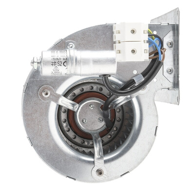 ebm-papst D2E 097 Series Centrifugal Fan, 230 V ac, 435m³/h, AC Operation, 165 x 162 x 146mm