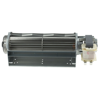 ebm-papst QLK Series Tangential Centrifugal Fan, 230 V ac, 125m³/h, AC Operation, 79 x 265 x 71mm