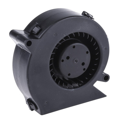 ebm-papst RL 48 Series Centrifugal Fan, 24 V dc, 28m³/h, DC Operation, 75.5 x 75.2 x 27mm