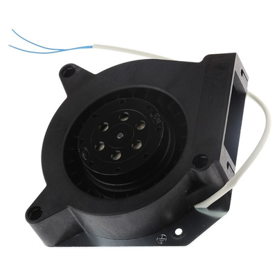 ebm-papst RL 90 N Series Centrifugal Fan, 115 V ac, 42m³/h, AC Operation, 120.6 x 120.6 x 37mm