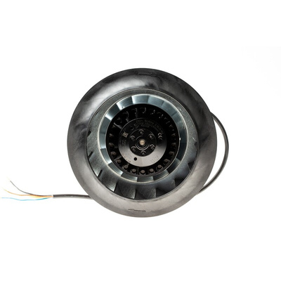 ebm-papst R2E180 Series Centrifugal Fan, 230 V ac, 570m³/h, AC Operation, 180 (Dia.) x 78mm