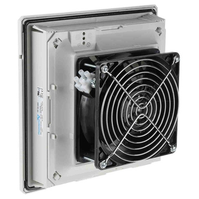 Pfannenberg PF 32.000 Series Filter Fan, 115 V ac, AC Operation, 110m³/h Filtered, 178.5m³/h Unimpeded, IP54, 202 x