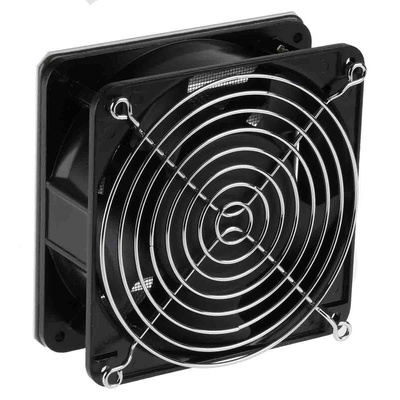 Schneider Electric Filter Fan, 230 V ac, AC Operation, 54m³/h Filtered, 170m³/h Unimpeded, IP33, 120 x 120mm