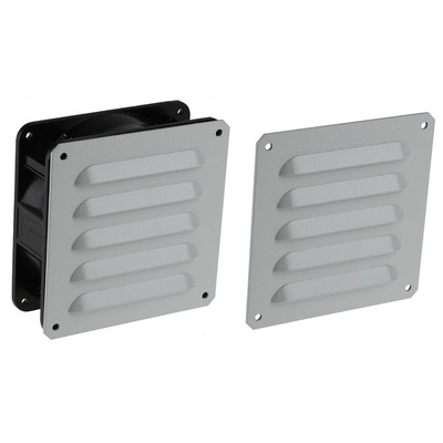 Schneider Electric Filter Fan, 230 V ac, AC Operation, 54m³/h Filtered, 170m³/h Unimpeded, IP33, 120 x 120mm