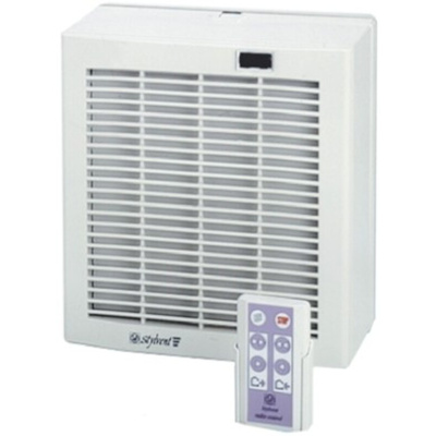 Soler&Palau HV-300 RC HV Wall Mounted, Window Mounted Extractor Fan, Extraction, Insufflation, 1100m³/h, 46dB(A),