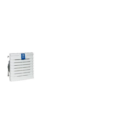 Rittal Filter Fan, 115 V ac, AC Operation, 18m³/h Filtered, 25m³/h Unimpeded, IP54, 116.5 x 116.5mm