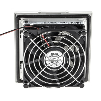 Rittal Filter Fan, 24 V dc, dc Operation, 18m³/h Filtered, 20m³/h Unimpeded, IP54, 116.5 x 116.5mm