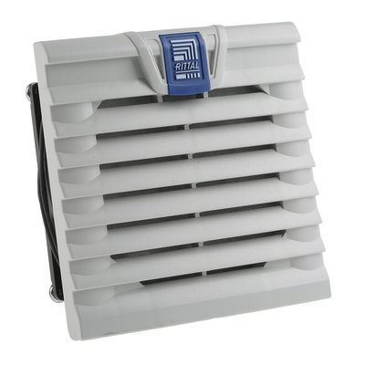 Rittal 3237 Series Filter Fan, 230 V ac, ac Operation, 18m³/h Filtered, 25m³/h Unimpeded, IP54, 116.5 x 116.5mm