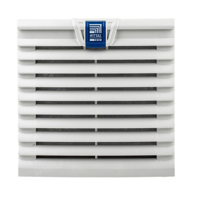 Rittal Filter Fan, 24 V dc, dc Operation, 50m³/h Filtered, 55m³/h Unimpeded, IP54, 148.5 x 148.5mm