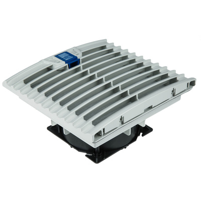 Rittal 3239 Series Filter Fan, 115 V ac, ac Operation, 100m³/h Filtered, 120m³/h Unimpeded, IP54, 204 x 204mm