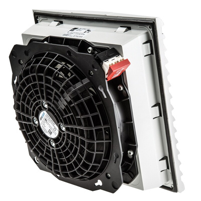 Rittal Filter Fan, 230 V ac, ac Operation, 121m³/h Filtered, 160m³/h Unimpeded, IP54, 255 x 255mm