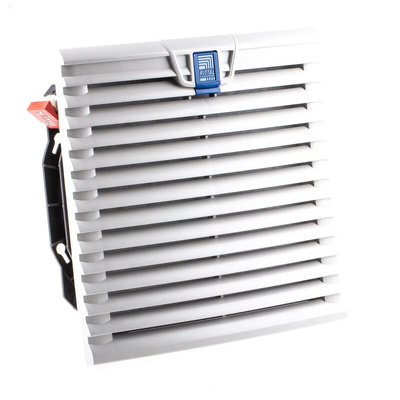Rittal Filter Fan, 230 V ac, ac Operation, 205m³/h Filtered, 250m³/h Unimpeded, IP54, 255 x 255mm