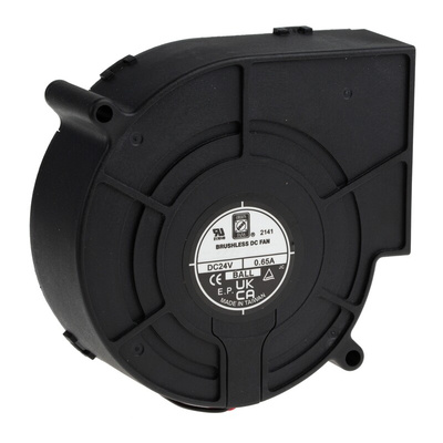 RS PRO Centrifugal Fan, 24 V dc, 33cfm, DC Operation