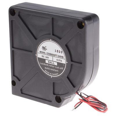 RS PRO Centrifugal Fan, 24 V dc, 30cfm, DC Operation, 120 x 120 x 31mm
