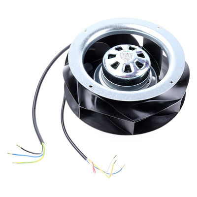 ebm-papst RadiCal Series Centrifugal Fan, 230 V ac, 975m³/h, AC Operation, 190 (Dia.) x 91mm