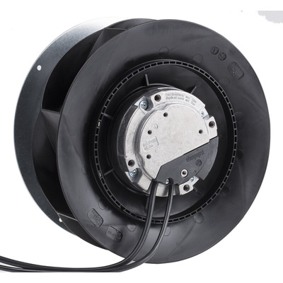 ebm-papst RadiCal Series Centrifugal Fan, 230 V ac, 1300m³/h, AC Operation, 225 (Dia.) 99mm