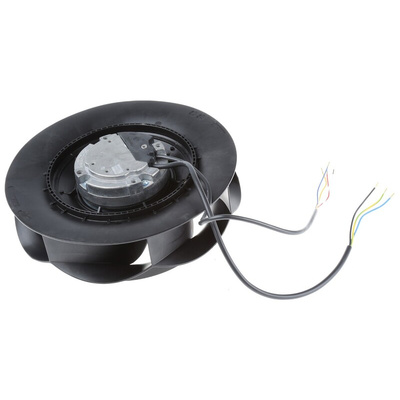 ebm-papst RadiCal Series Centrifugal Fan, 230 V ac, 1430m³/h, AC Operation, 250 (Dia.) x 99mm