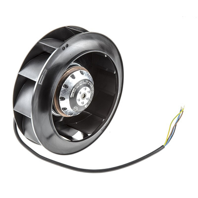 ebm-papst R2E220 Series Centrifugal Fan, 230 V ac, AC Operation, 221.4 (Dia.) x 71 Dmm