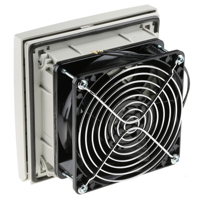 STEGO Filter Fan Plus FPI Series Filter Fan, 230 V ac, AC Operation, 42m³/h Filtered, 52m³/h Unimpeded, IP54, 152 x